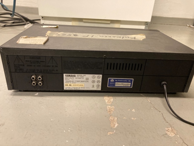 916171-3 Yamaha KX-500 Stereo Cassette Deck