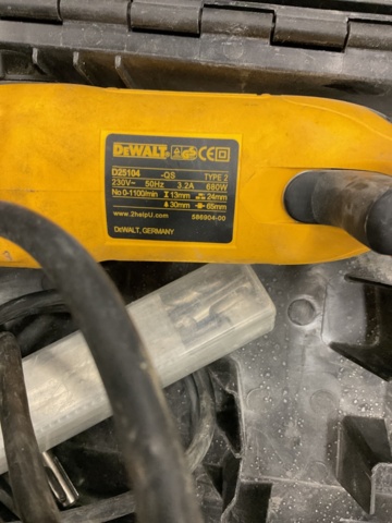 886732-5 Impact drill Dewalt D25104 - QS Type 2