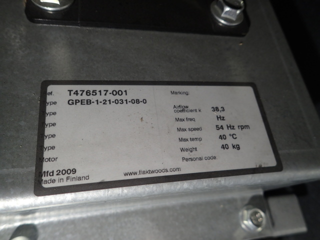 861769-36 Fan system FläktWoods Sting