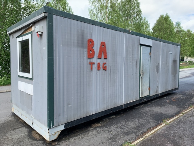 810337-3 Construction shed on demountable frame