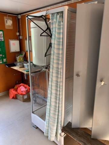 810337-17 Construction shed on demountable frame