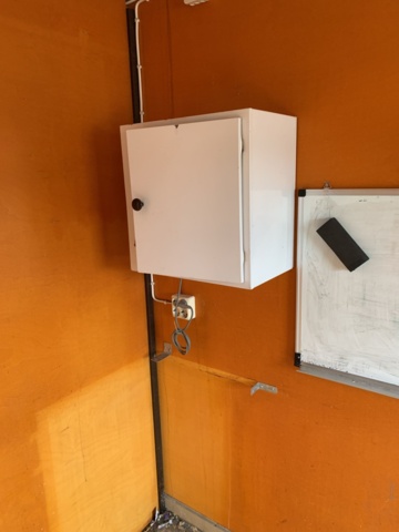 810337-22 Construction shed on demountable frame