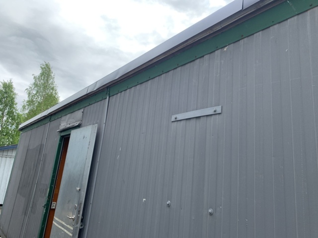 810339-9 Construction shed on demountable frame