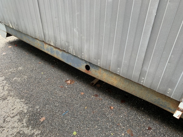 810339-12 Construction shed on demountable frame