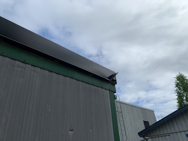 810339-15 Construction shed on demountable frame