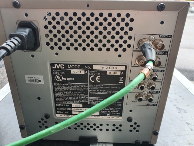 916206-2 JVC TM-A101G monitori - Ei pohjahintaa!