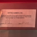 895405-13 Astra silverball bonus -1997 tar nya sedlar