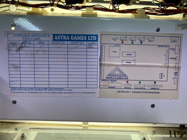 895405-14 Astra silverball bonus -1997 tar nya sedlar
