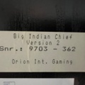 895430-5 Orion Big Indian Chief V2 takes new banknotes