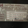 895433-11 Pinball Game Data East WWF Royal Rumble -1994