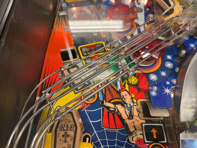 895433-17 Pinball Game Data East WWF Royal Rumble -1994