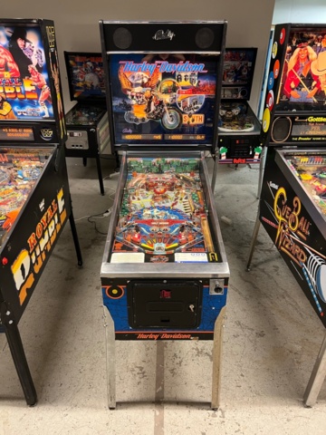 895434-1 Pinball Bally Harley Davidson -1991