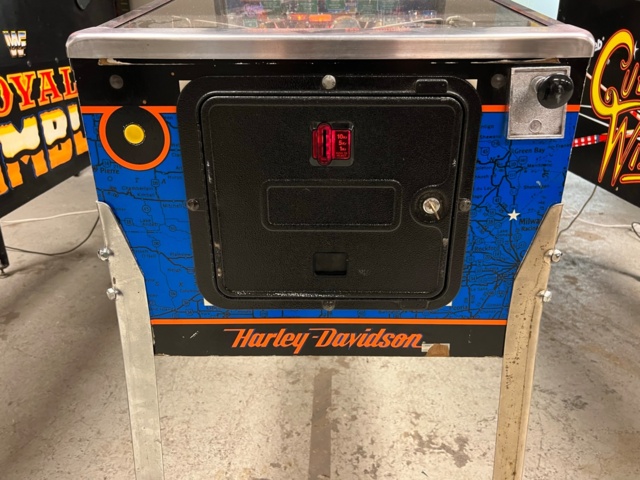 895434-10 Pinball Bally Harley Davidson -1991