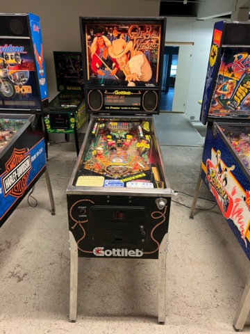 895435-1 Pinball Gottlieb Cue Ball Wizard -1992