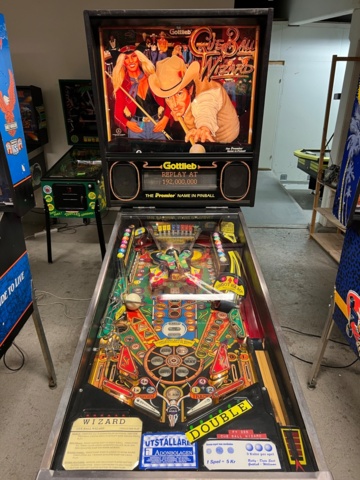 895435-4 Pinball Gottlieb Cue Ball Wizard -1992