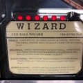 895435-9 Pinball Gottlieb Cue Ball Wizard -1992