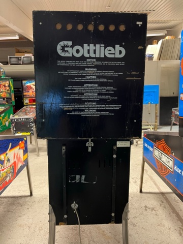 895435-11 Pinball Gottlieb Cue Ball Wizard -1992