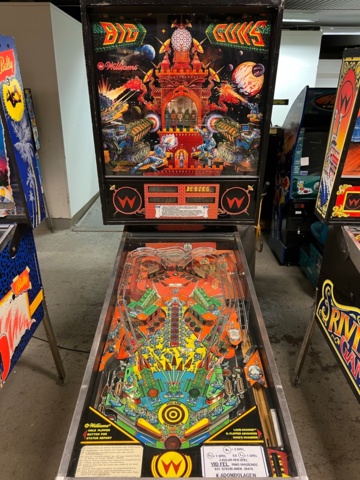 895437-4 Pinball Williams Big Guns -1987