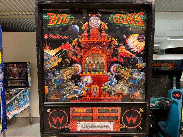 895437-5 Pinball Williams Big Guns -1987
