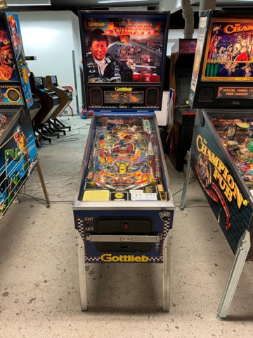 895441-1 Pinball Gottlieb Mario Andretti -1995