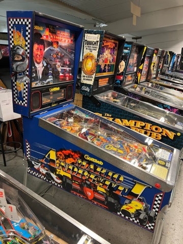 895441-3 Pinball Gottlieb Mario Andretti -1995
