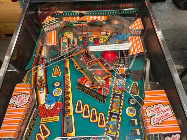 895446-9 Pinball Bally Pool Shark -1990