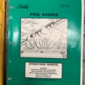 895446-17 Pinball Bally Pool Shark -1990