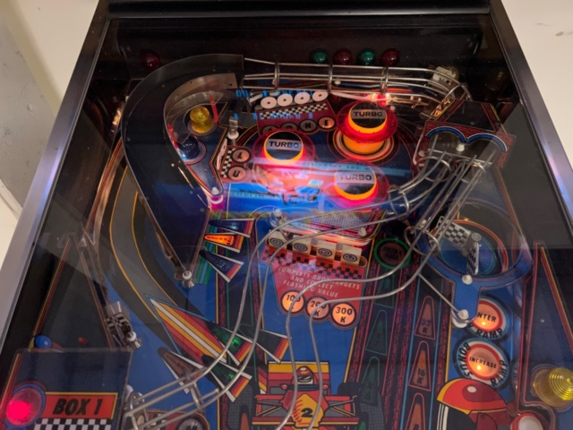 895451-9 Pinball Bell Games F1 Grand Prix -1987