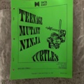 895453-16 Pinball Game Data East Teenage Mutant Ninja Turtles -1991