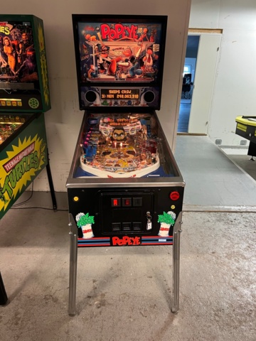 895454-1 Pinball Bally Popeye Saves The Earth -1994