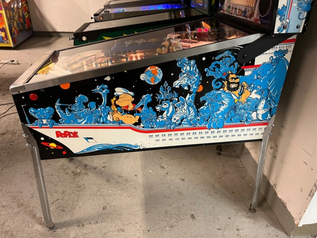 895454-3 Pinball Bally Popeye Saves The Earth -1994