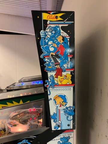 895454-4 Pinball Bally Popeye Saves The Earth -1994