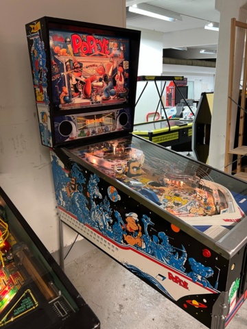 895454-5 Pinball Bally Popeye Saves The Earth -1994