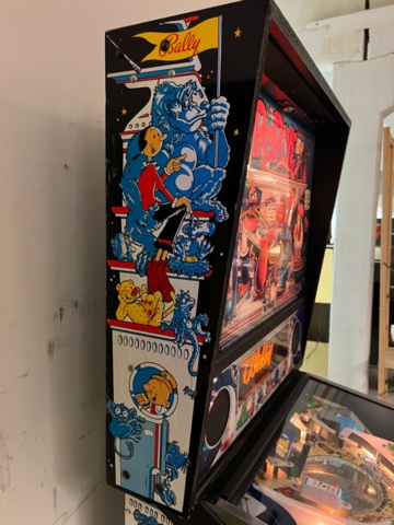 895454-7 Pinball Bally Popeye Saves The Earth -1994