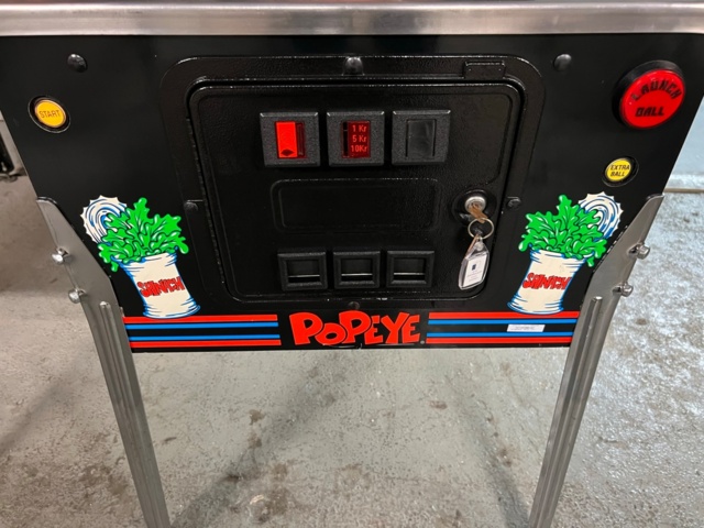 895454-13 Pinball Bally Popeye Saves The Earth -1994