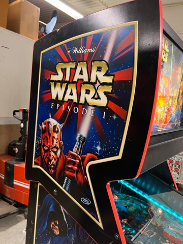 895455-5 Pinball Williams Star Wars Episode 1 -1999