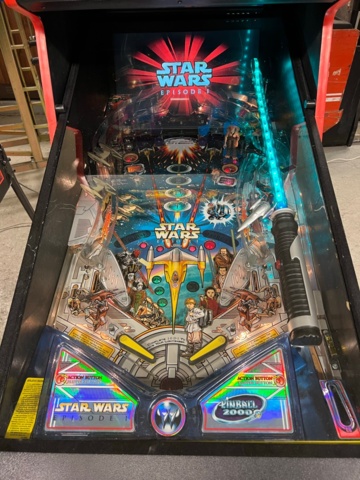 895455-13 Pinball Williams Star Wars Episode 1 -1999