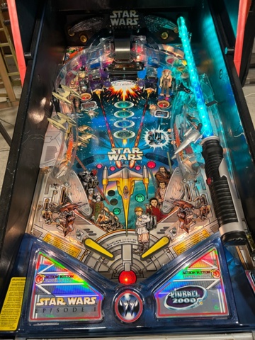 895455-26 Pinball Williams Star Wars Episode 1 -1999