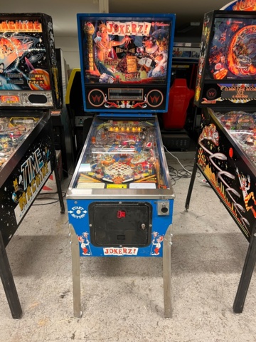 895460-1 Pinball Williams Jokerz! -1988