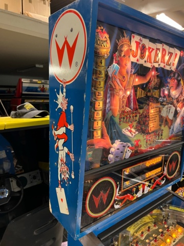 895460-7 Pinball Williams Jokerz! -1988
