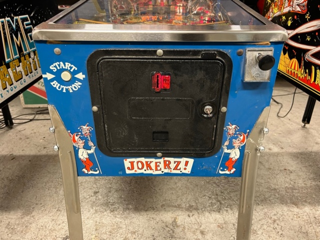895460-15 Pinball Williams Jokerz! -1988