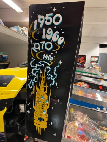 895461-7 Pinball Game Data East Time Machine -1988