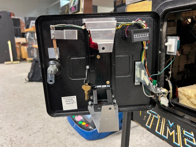 895461-17 Pinball Game Data East Time Machine -1988