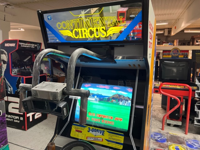 895472-5 Arcade Taito Continental Circus with 3d glasses