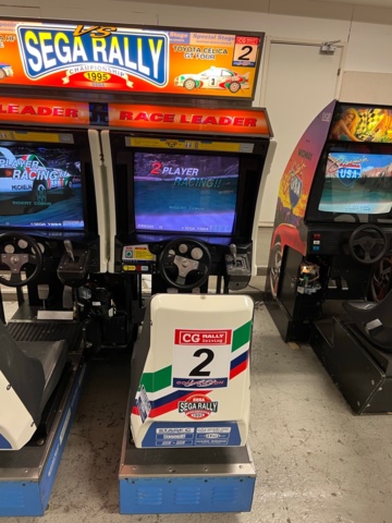 895480-8 Sega Rally twin cabinet