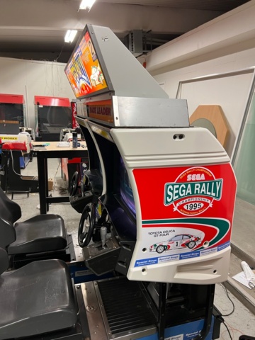 895480-4 Sega Rally twin cabinet