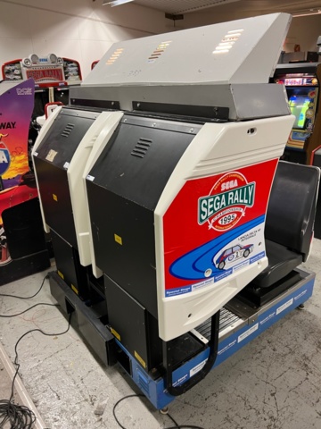 895480-5 Sega Rally twin cabinet