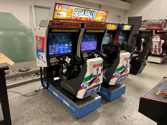 895480-2 Sega Rally twin cabinet