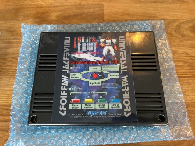 895497-1 Neo Geo MVS Galaxy Fight