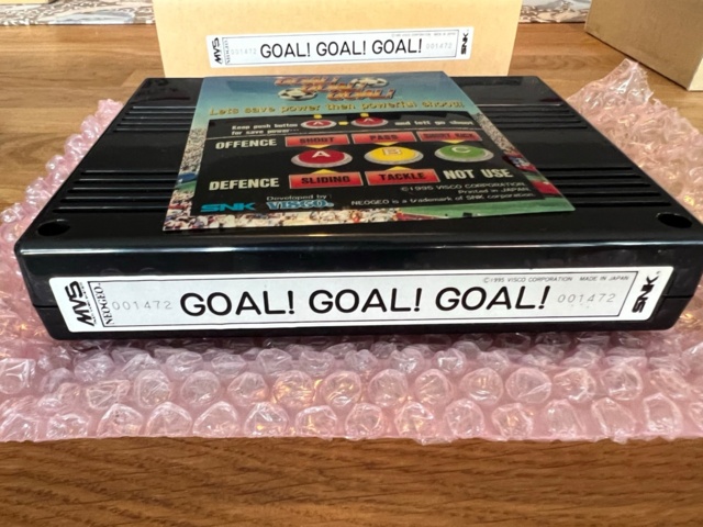 895498-3 Neo Geo MVS Goal! Goal! Goal! matching numbers